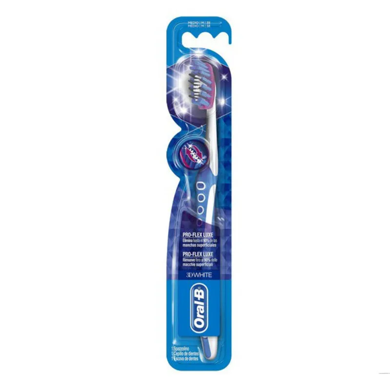 Periuță de Dinți 3D White Pro-Flex Luxe Oral-B D White Flex Luxe Mediu 1 Unități — preț și oferte