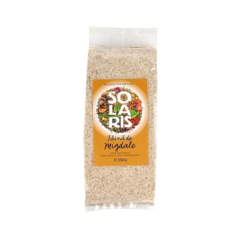 SOLARIS Faina de migdale, 150g — preț și oferte
