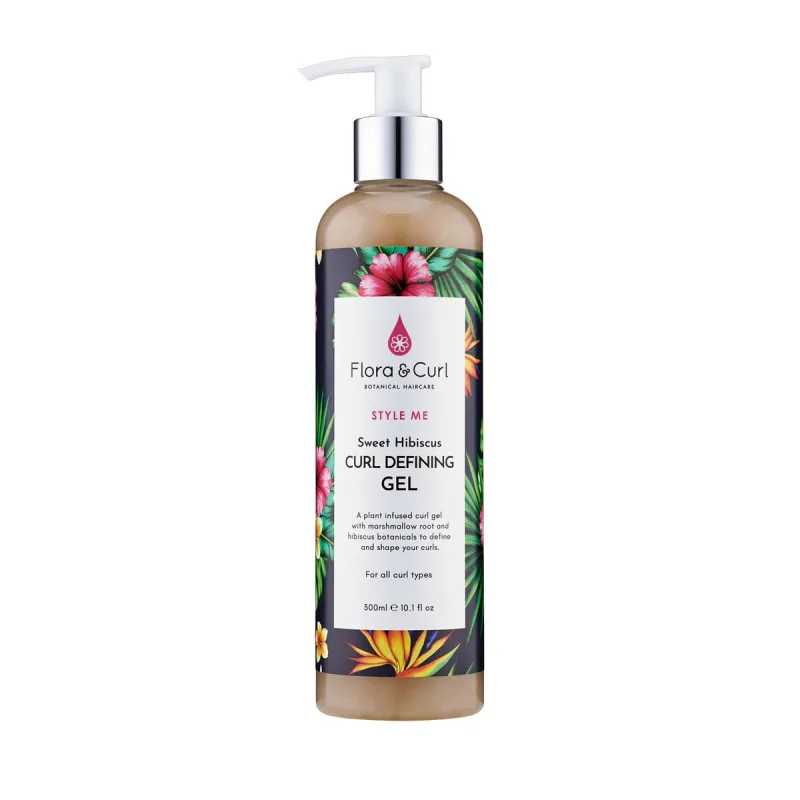 Fluid pentru Definirea Buclelor Flora & Curl Style Me 300 ml Gel Hibiscus — preț și oferte
