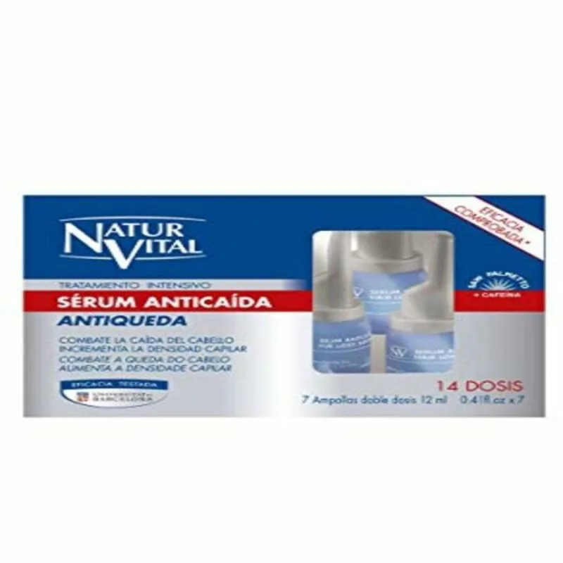 Tratament Anti-cădere Naturvital (7 x 12 ml) — preț și oferte