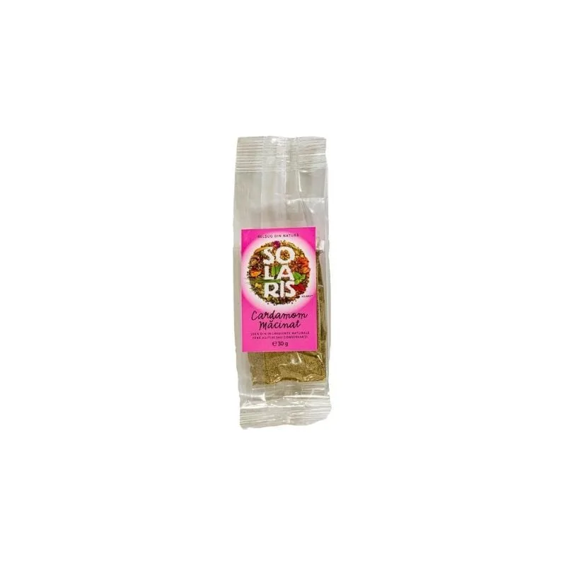 SOLARIS Cardamom macinat, 30g — preț și oferte