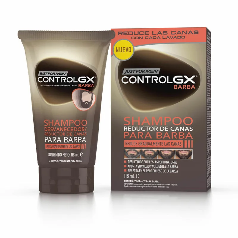 Șampon pentru Barbă Just For Men Control Gx Reductor de păr gri 118 ml — preț și oferte