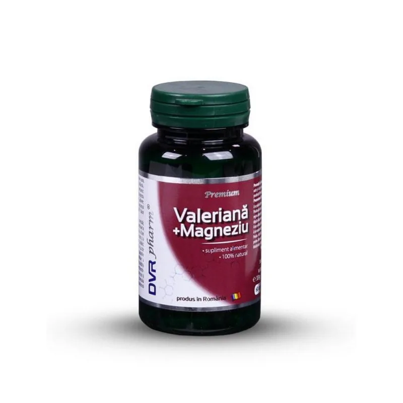 VALERIANA+MAGNEZIU 60CPS DVRPharm — preț și oferte