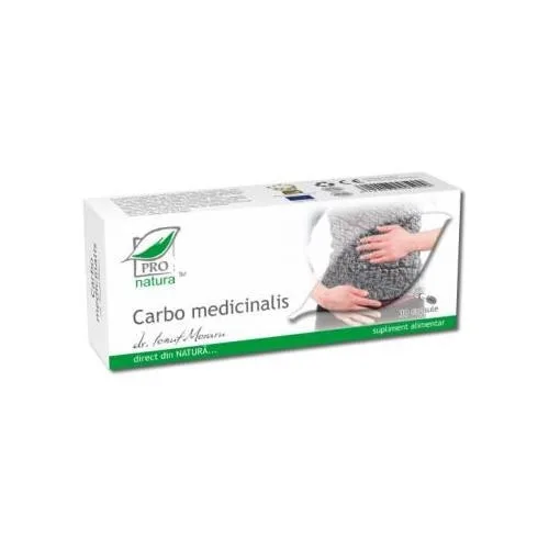 CARBO MEDICINALIS 30CPS PRO NATURA — preț și oferte