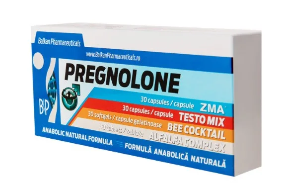 Balkan Pharma Preg - capsule pentru marirea secretiei de hormoni masculini - 120 cps PrimeFarma — preț și oferte