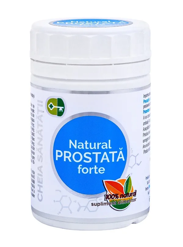 Cheia Sanatatii Natural Prostata Forte – sustine functia reproductiva si urinara - 120 cps Prime — preț și oferte