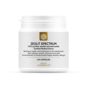 Zeolit Spectrum - capsule pentru detoxifierea organismului - 100 cps