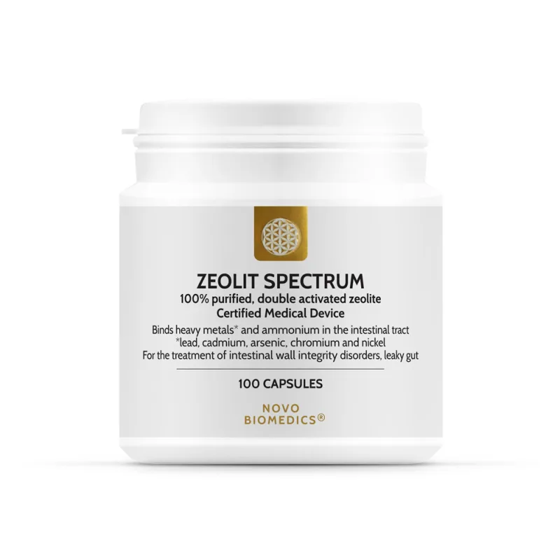Zeolit Spectrum - capsule pentru detoxifierea organismului - 100 cps PrimeFarma — preț și oferte
