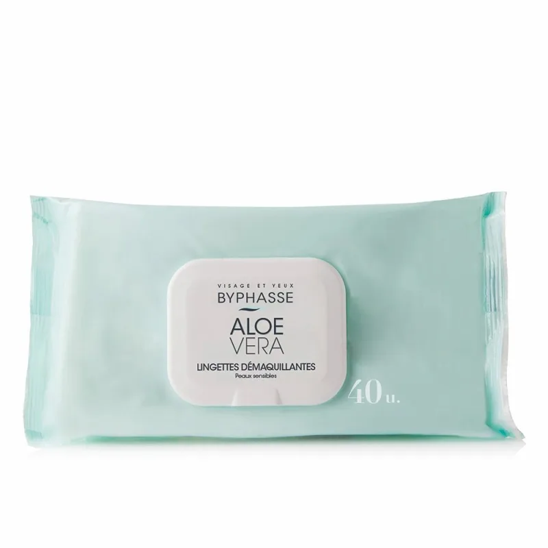 Șervețele Demachiante Byphasse Toallitas Desmaquillantes Aloe Vera (40 uds) — preț și oferte