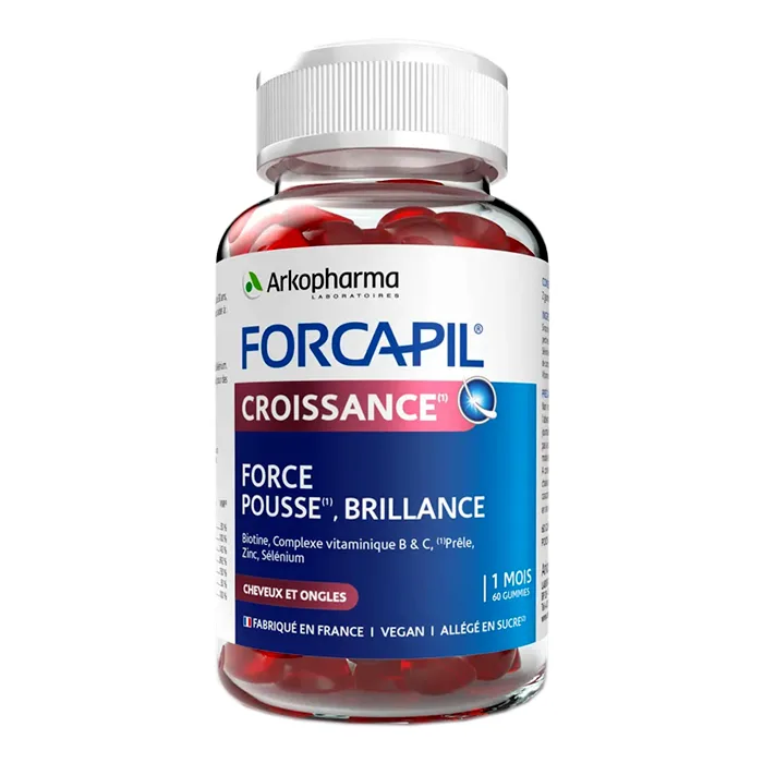 Forcapil pentru cresterea parului, 60 jeleuri, Arkopharma — preț și oferte