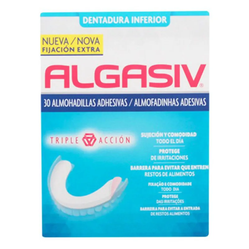 Tampoane Adezive pentru Danturi Algasiv ALGASIV INFERIOR (30 uds) — preț și oferte