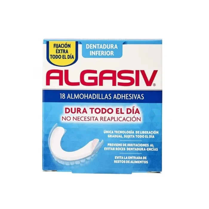 Algasiv - tampoane adezive pentru dantura - 18 buc — preț și oferte