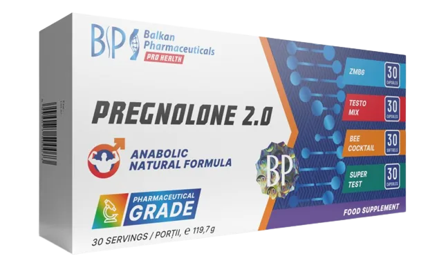 Pregnolone 2.0 - capsule pentru potenta - 120 cps PrimeFarma — preț și oferte