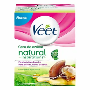 Cremă Epilatoare pentru Corp Veet Cera Tibia Natural Ulei de Argan Zahăr 250 ml