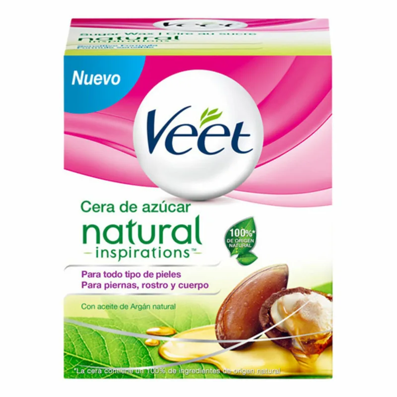 Cremă Epilatoare pentru Corp Veet Cera Tibia Natural Ulei de Argan Zahăr 250 ml Crema — preț și oferte