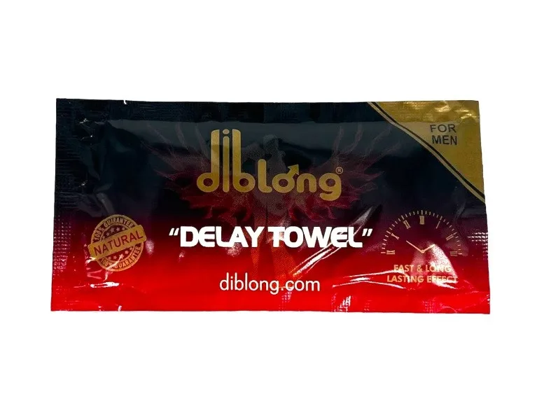 DIBLONG Delay Towel - servetele premium impotriva ejaculării precoce - 1 buc — preț și oferte