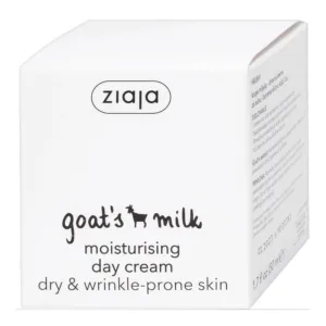 Crema hidratanta de zi cu lapte de capra, 50 ml, Ziaja
