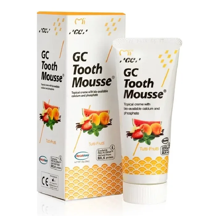 Crema dentara cu aroma de tutti-frutti Tooth Mousse, 40 g, GC Dental — preț și oferte