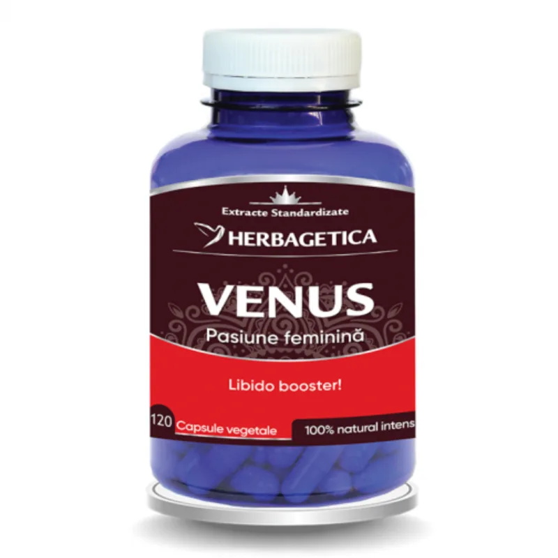 Venus, 120 capsule, Herbagetica — preț și oferte