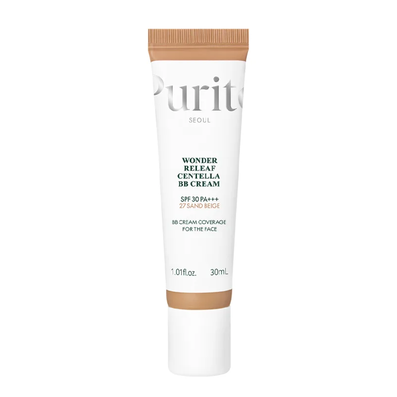 Crema BB multifunctionala cu SPF 30 PA+++, 27 Sand Beige, Wonder Releaf Centella, 30 ml, Purito — preț și oferte
