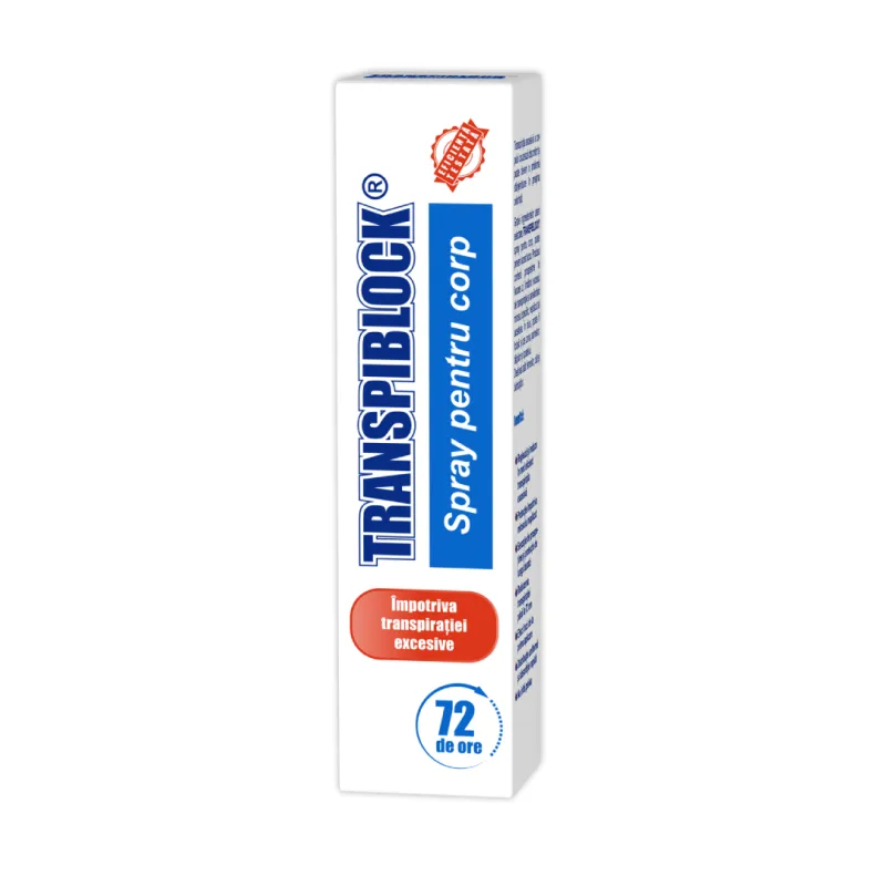 Spray pentru corp Transpiblock, 100 ml, Zdrovit — preț și oferte