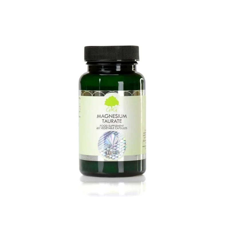 G&G Magneziu taurat 50 mg, 60 capsule G&G Vitamins — preț și oferte