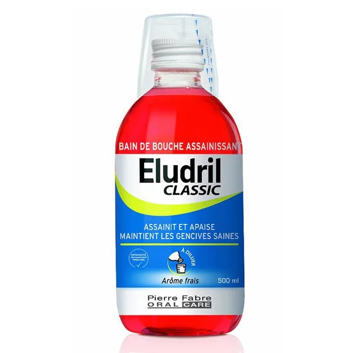 Apa de gura, 500 ml, Eludril Classic PIERRE FABRE — preț și oferte