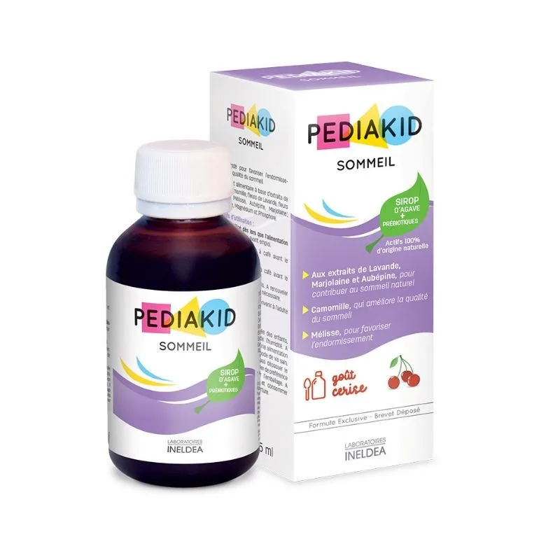 Pediakid Sommeil sirop pentru somn cu gust de cirese, 125 ml LABORATOIRES INELDEA FRANTA — preț și oferte