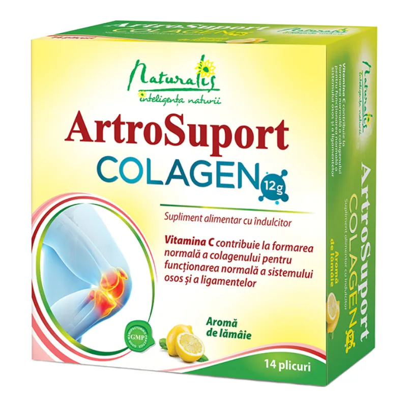 ArtroSuport colagen lamaie, 14 plicuri, Naturalis — preț și oferte