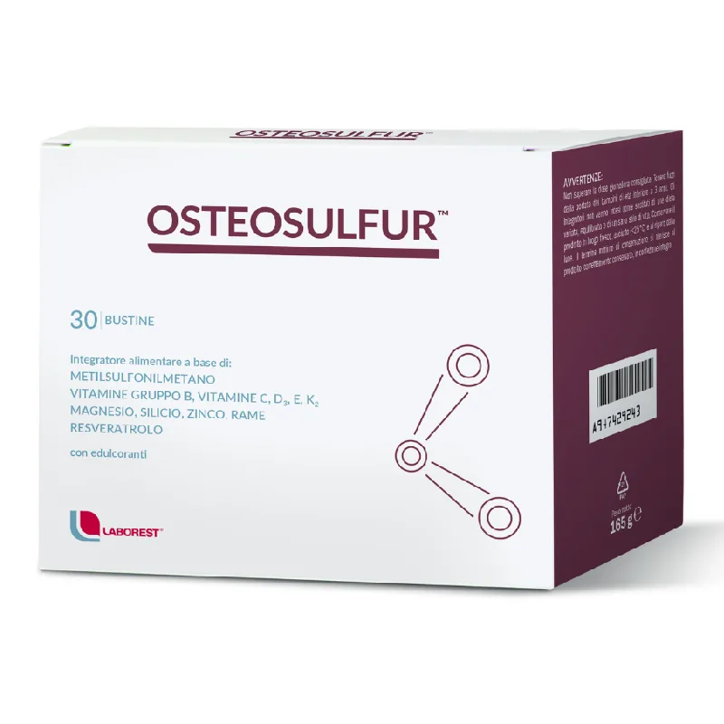 Osteosulfur, 30 plicuri, Laborest LABOREST ITALIA — preț și oferte