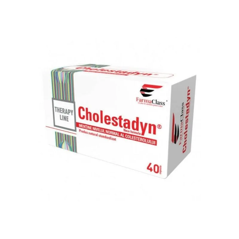 Cholestadyn, 40 capsule FARMA CLASS INDUSTRY — preț și oferte