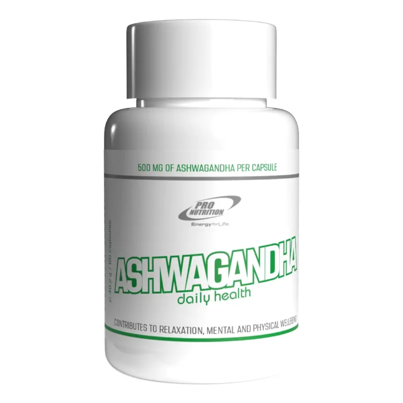 Ashwagandha Daily Health, 60 capsule, Pro Nutrition — preț și oferte