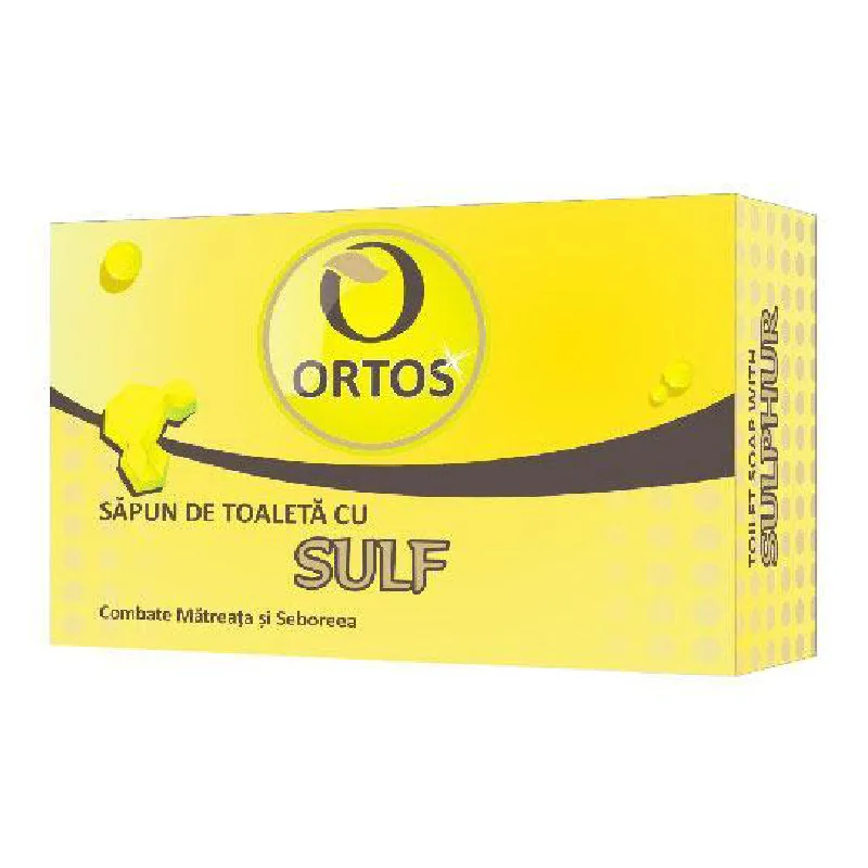 Săpun cu sulf 100g, Ortos ORTOS PROD — preț și oferte