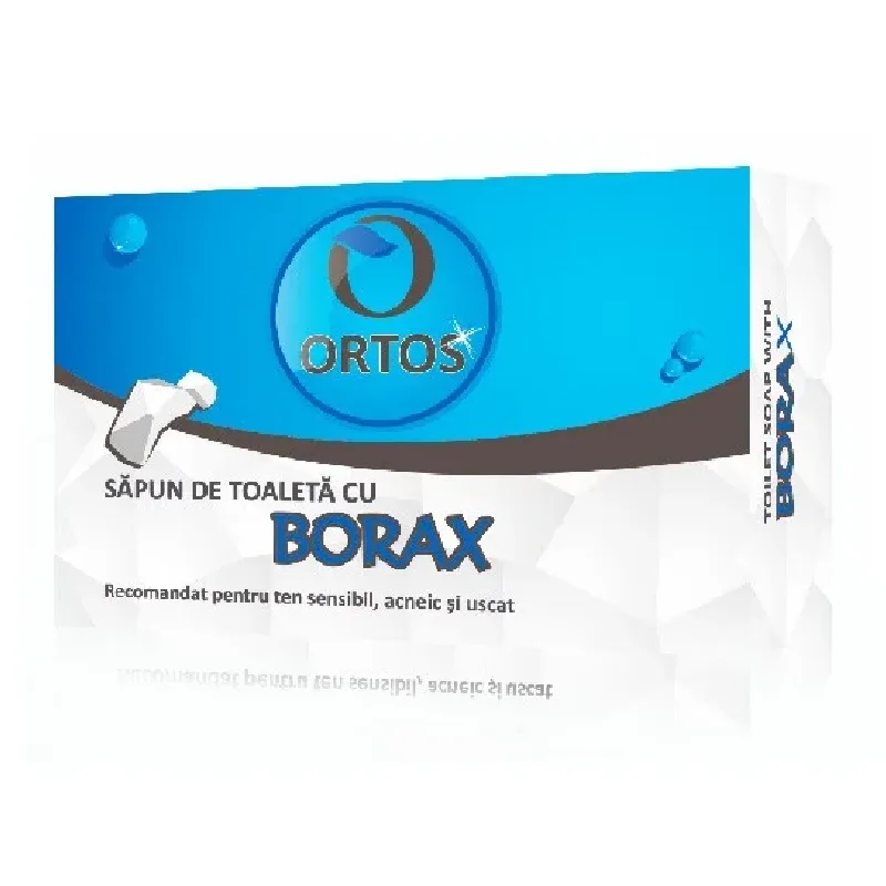 Sapun cu borax, 100g, Ortos ORTOS PROD — preț și oferte
