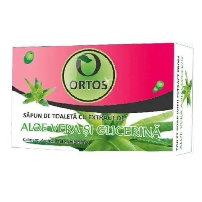 Sapun aloe vera si glicerina, 100 g, Ortos ORTOS PROD — preț și oferte