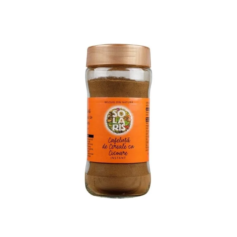 Cafeluta instant de cereale cu cicoare, 100g, Solaris — preț și oferte