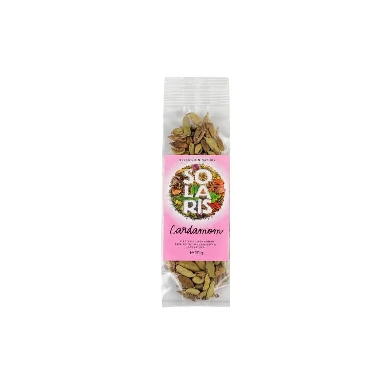 SOLARIS Cardamon intreg verde, 20g — preț și oferte