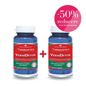 VermiDetox Herbagetica 60 + 60 capsule