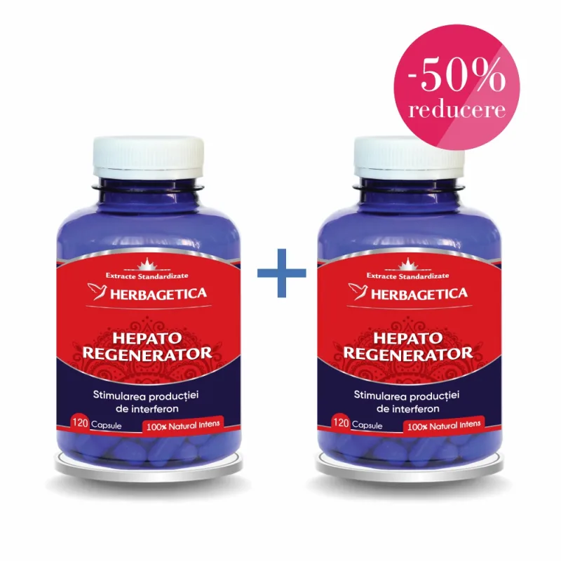Hepato Regenerator 120+120 — preț și oferte