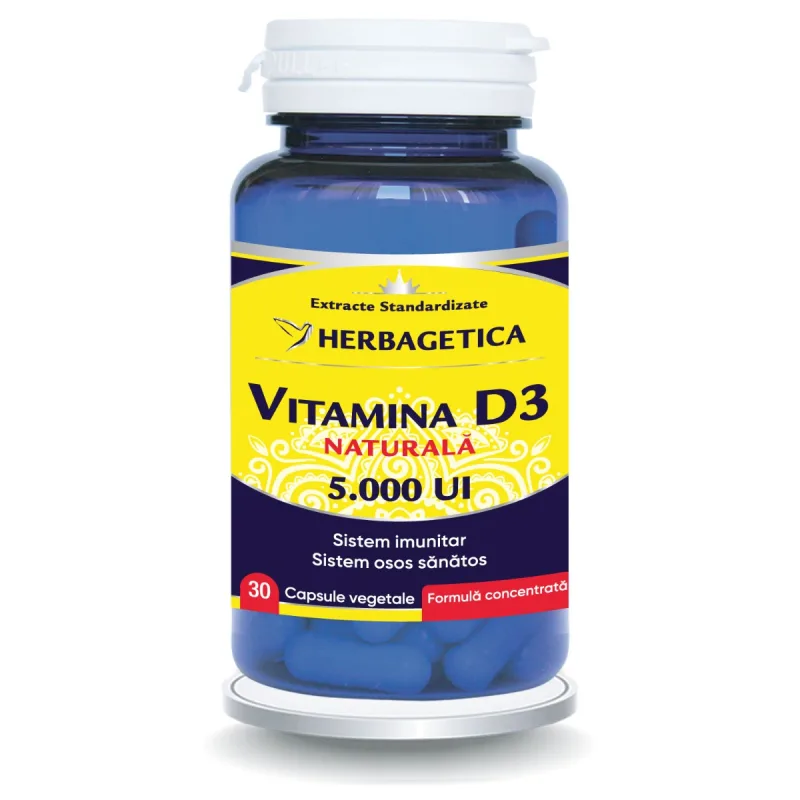 Vitamina D3 Naturala 5000 Ui — preț și oferte