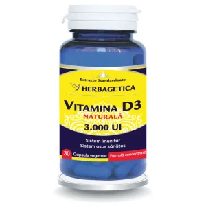 Vitamina D3 Naturala 3000 Ui