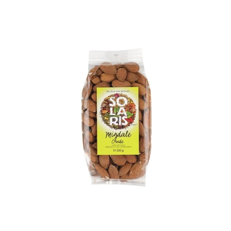 SOLARIS Migdale crude, 150g — preț și oferte