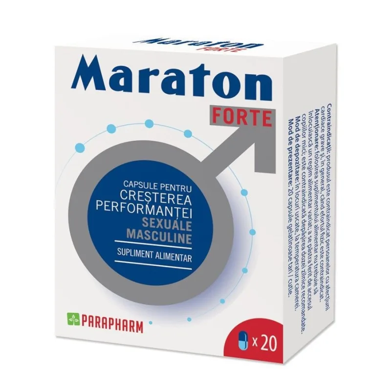 Maraton Forte, 20 de capsule PARAPHARM — preț și oferte