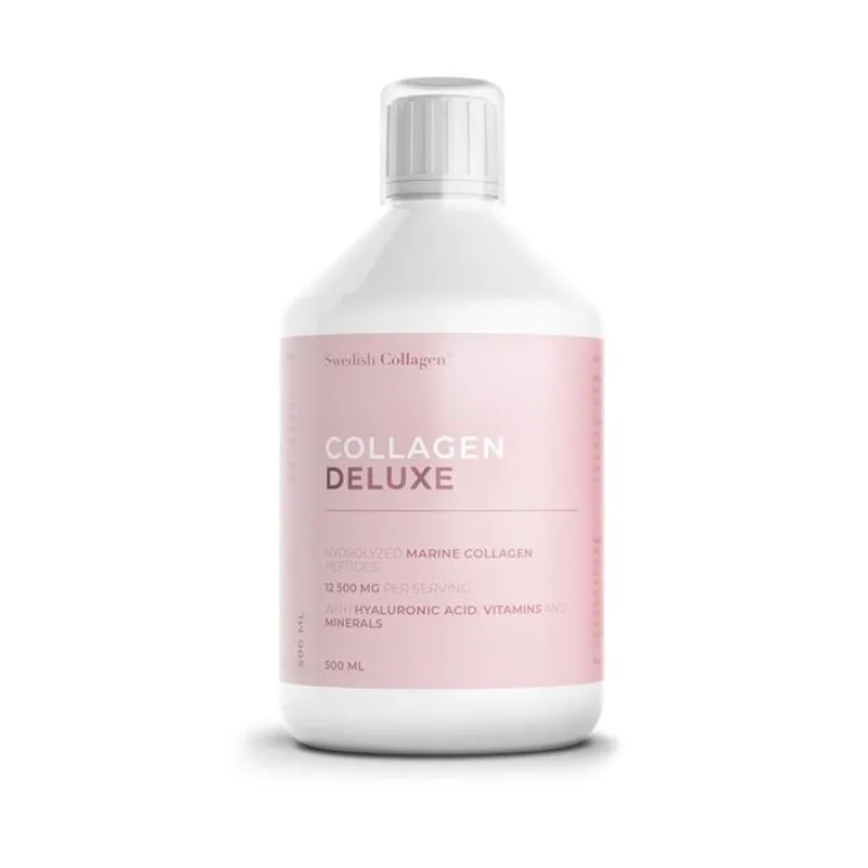 Colagen Marin Hidrolizat Lichid cu 12.500 mg Deluxe, 500 ml, Swedish Collagen SWEDISH COLAGEN — preț și oferte