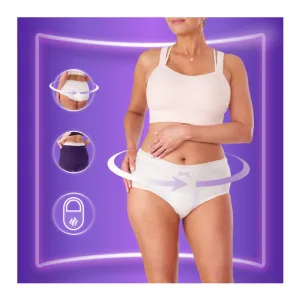 Chiloti pentru incontinenta urinara Discreet Plus, 6 picaturi, marimea L, 8 bucati, Always