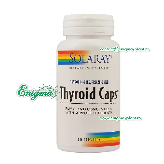 Thyroid Caps Solaray — preț și oferte