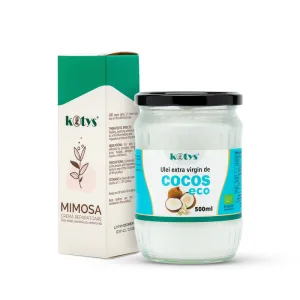 Pachet Kotys Mimoza + Ulei De Cocos Extravirgin 500ml