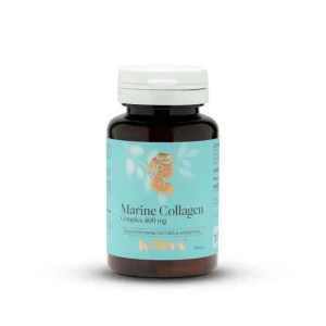 Marine Collagen Complex 400 mg -- 60 capsule pentru susținerea pielii si a oaselor, Kotys