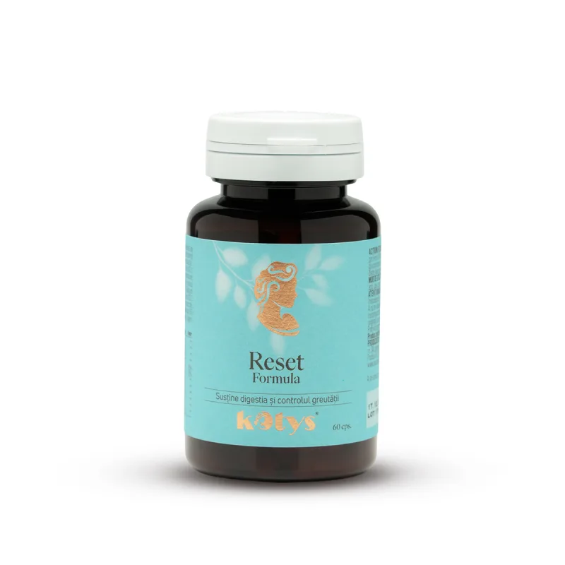 Reset Formula -- 60 capsule pentru susținerea digestiei și controlului greutății, Kotys Produse Kotys — preț și oferte