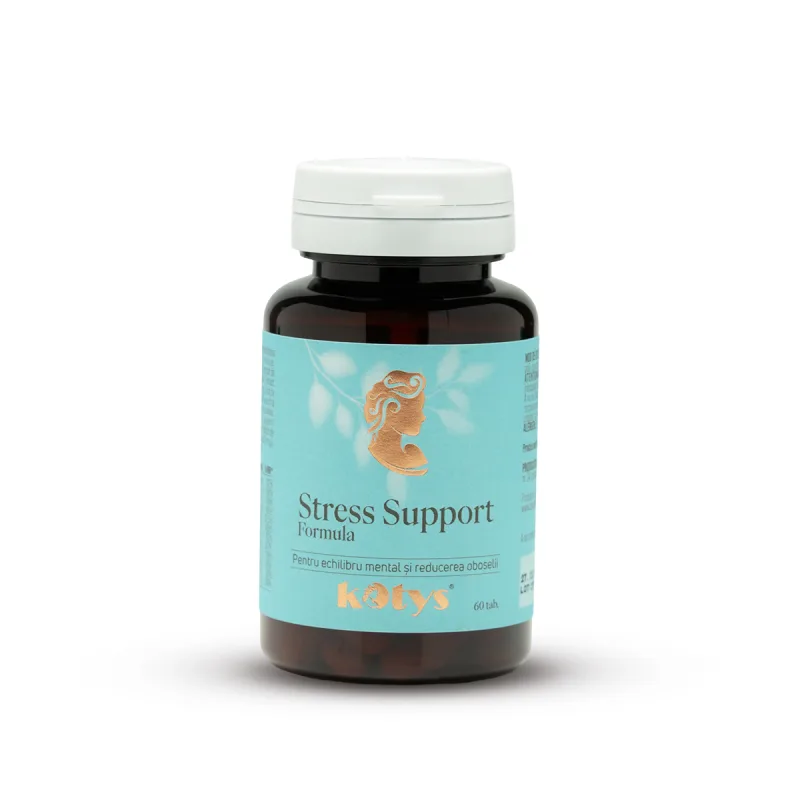 Stress Support Formula -- 60 tablete pentru echilibru mental și reducerea oboselii, Kotys Produse Kotys — preț și oferte